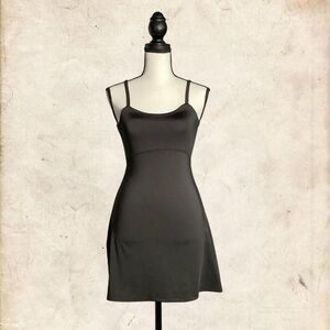 Black Mini Tennis Dress